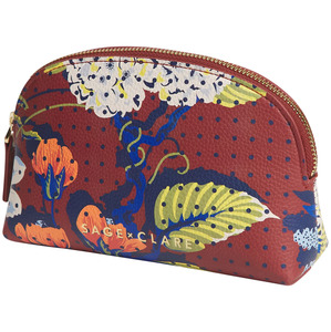 Sage & Clare Heidi Cosmetic Pouch - Burnt Sienna