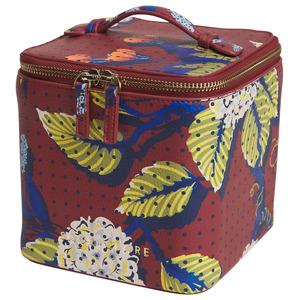 Sage & Clare Heidi Small Vanity Case - Burnt Sienna