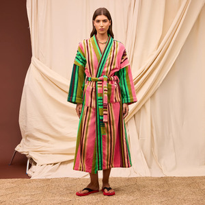 Sage Clare: Sage & Clare Nicolette Towelling Robe - Juniper