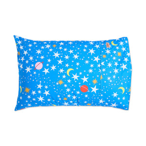 Childrens Bedding: Kip & Co Stars And Moon Organic Cotton Pillowcase