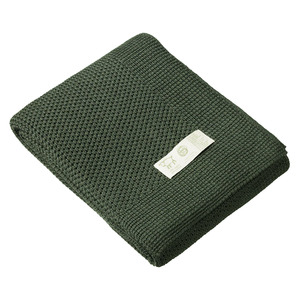 Nature Baby Merino Knit Blanket - Thyme