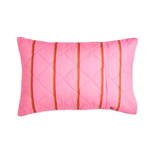 Kip & Co Wategos Soiree Stripe Organic Cotton Quilted Pillowcases 2P Std Set