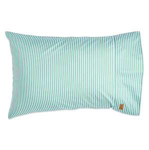 Kip & Co Tarragon Stripe Organic Cotton Pillowcases
