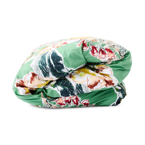Duvet: Kip & Co Somerset Green Organic Cotton Quilt Cover