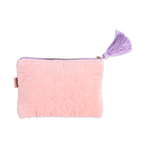 Cosmetic And Toiletries Bag: Kip & Co Sherbet Velvet Cosmetics Purse