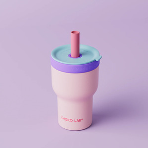 Drink Bottles: Chako Lab Dual Layer Tumbler Pink/Purple