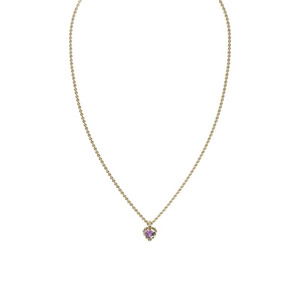 Stolen Girlfriends Club Mini Love Claw Necklace Mystic Quartz Gold Plated