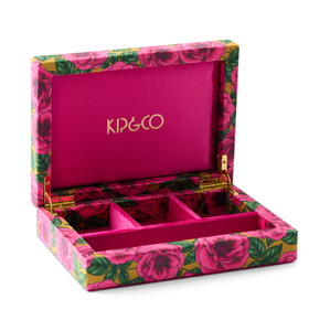 Jewellery Boxes: Kip & Co Golden Peony Velvet Jewellery Box
