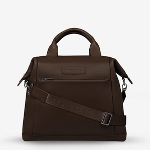 Handbags And Wallets: Status Anxiety Comes in Waves Bag Cocoa