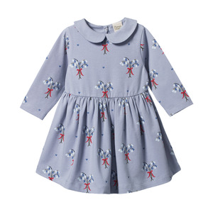 Nature Baby Agnes Dress Bluebelle Print