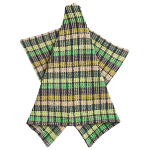 Sage & Clare Stela Check Tea Towel - Verdant