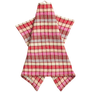 Sage & Clare Stela Check Tea Towel - Pansy