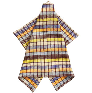 Sage & Clare Stela Check Tea Towel - Cornflower