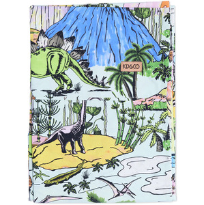 Kip & Co Jurassic Organic Cotton Flat Sheet