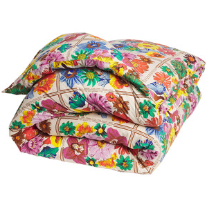 Sage & Clare Ines Cotton Quilt Cover - Porcelain