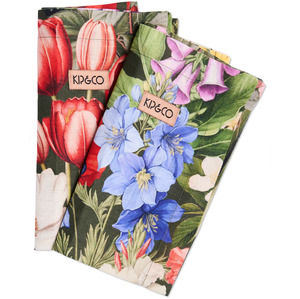 Kitchen Linens: Kip & Co Cottage Garden Eden 4P Napkin