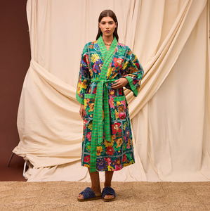 Dressing Gowns: Sage & Clare Ines Cotton Robe