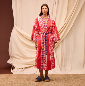Dressing Gowns: Sage & Clare Agata Cotton Robe