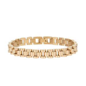 Womens Jewellery: Luv Aj Timepiece Bracelet- Gold