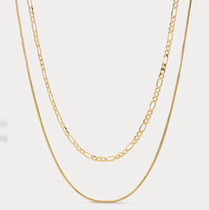 Womens Jewellery: Luv Aj Cecilia Chain Necklace- Gold