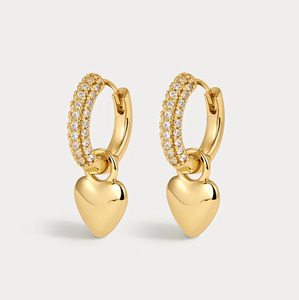 Luv Aj Puffy Heart Huggies- Gold