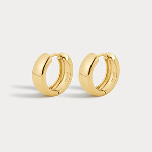 Womens Jewellery: Luv Aj The Monaco Huggies- Gold