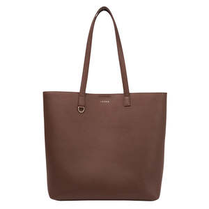 Travel: Saben Carter Tote - Umber/Umber Chain