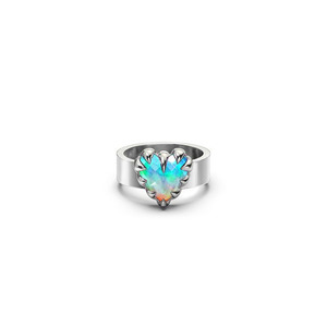 Stolen Girlfriends Club Love Claw Ring - Opal