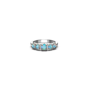 Stolen Girlfriends Club Halo Ring - Opal