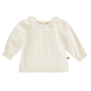 Goldie & Ace Laura Puff Sleeve Collar Long Sleeve Top