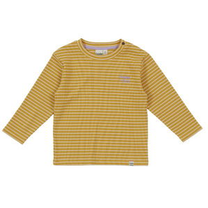 Goldie & Ace Essential Stripe Rib Top Yellow