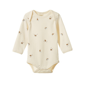 Nature Baby Long Sleeve Bodysuit Mini Music Print