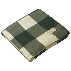 Childrens Bedding: Nature Baby Dune Blanket Thyme Check