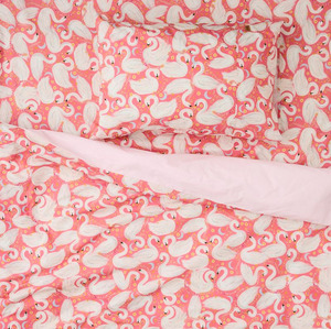 Kip & Co Swanette Organic Cotton Flat Sheet