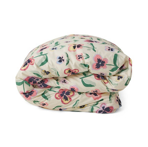 Childrens Bedding: Kip & Co Pretty Pansy Organic Cotton Quilt Cover