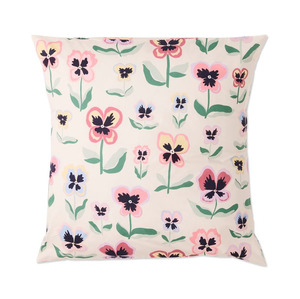 Sheets And Pillowcases: Kip & Co Pretty Pansy Organic Cotton European Pillowcases