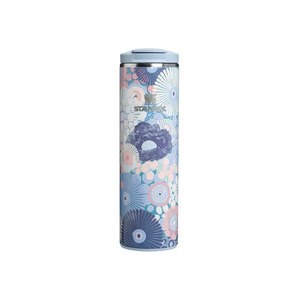 Stanley The Transit Fliptop Mug 16oz Blue Dream Wildflower