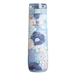Stanley The Flowstate Spring Bottle 20oz Blue Dream Wildflower