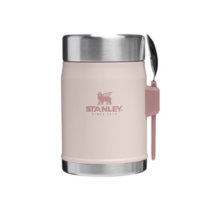 Stanley Classic 400ml Food Jar + Spork Rose Quartz