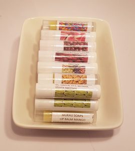 Products: Kawakawa Lip Balm Mokau Soaps