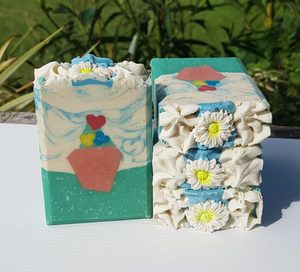 English Garden Goats Milk Soap Mokau Soaps