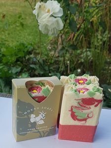 Products: Pink Daisies Goat Milk Soap Mokau Soaps