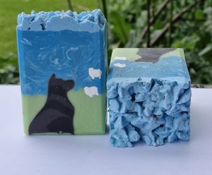 Huntaway Sheep Dog Goats milk soap Mokau Soaps