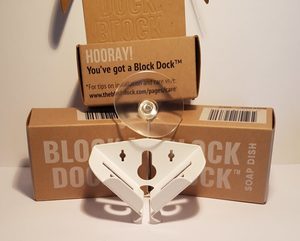 The Block Dock soap holder Mokau Soaps