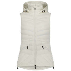 Mary-Claire Women's 90/10 Packable Down Vest - Cream