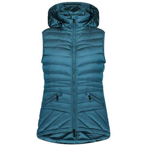 Mary-Claire Women's 90/10 Packable Down Vest - Empire Teal
