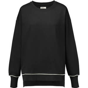 Suzy Women's Terry Cotton Sweatshirt | Black