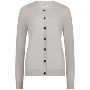 All Tops: Ainslee Women's Cardigan - Ice Crystal