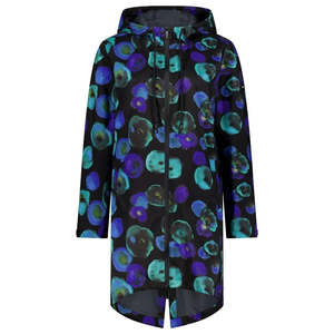 Georgie Women's Rain Coat x Evie Kemp - Night Bloom