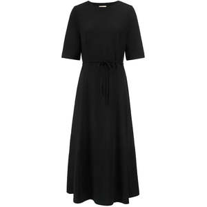 Greta Women's Cotton Tee Dress | Black